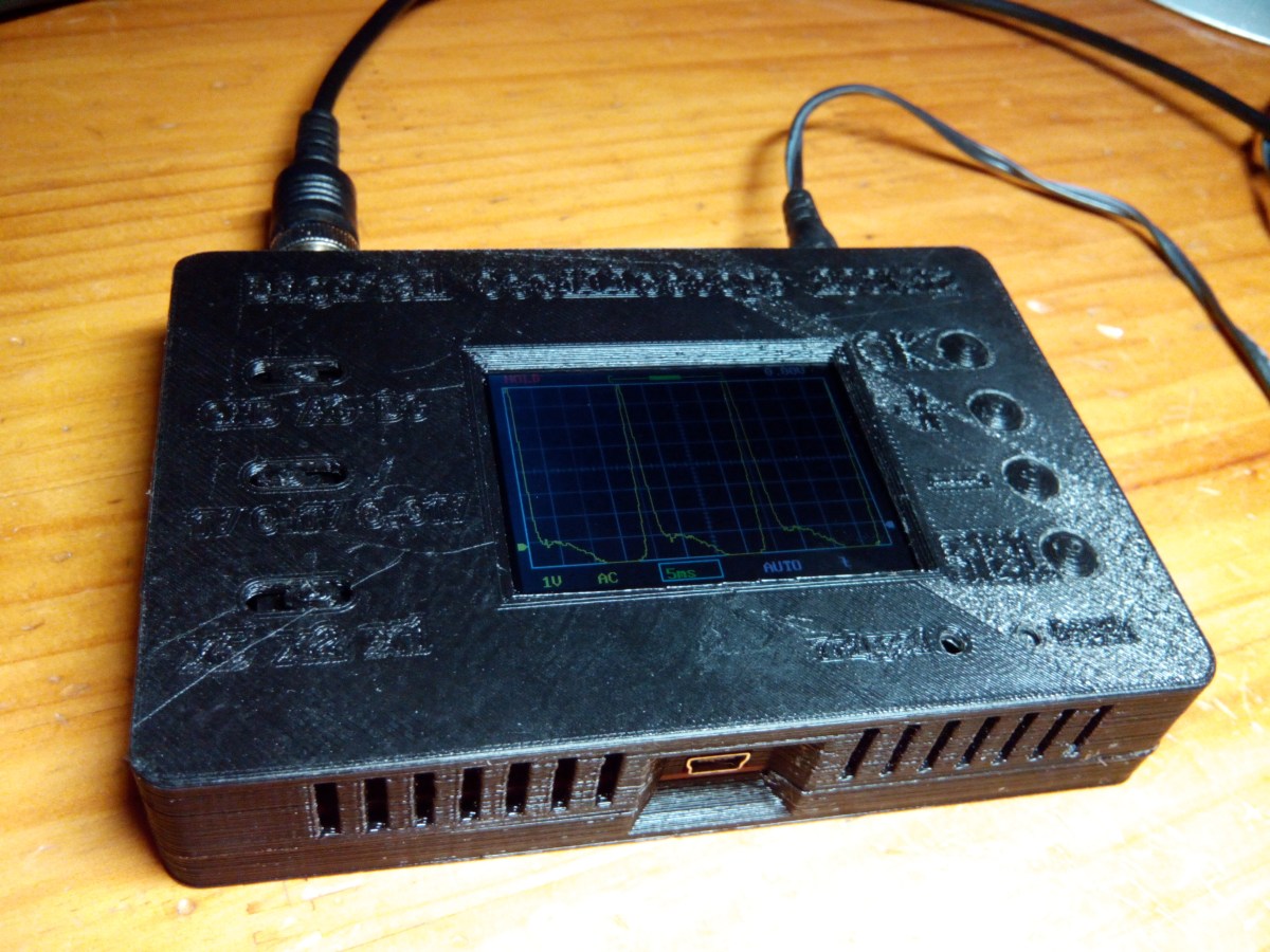 Carcasa osciloscopio